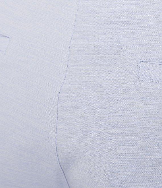 Roundtree & Yorke Classic Flat Front Performance Space Dye 8#double; Pull On Shorts Product Image