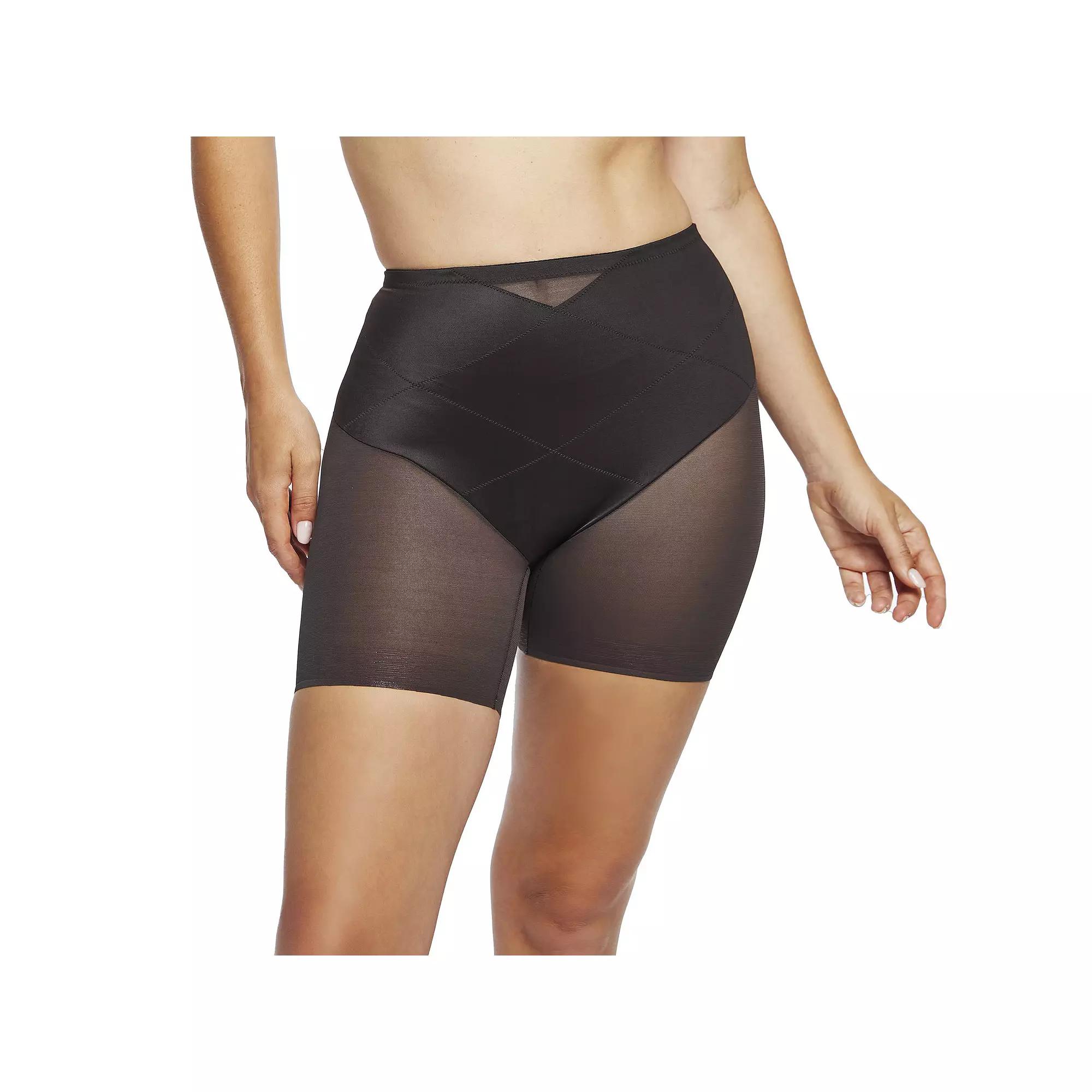 Naomi & Nicole® Shapewear Inside Magic Tummy Tuck Waistline Mid-Thigh Shorts 7608, Women's,  Product Image