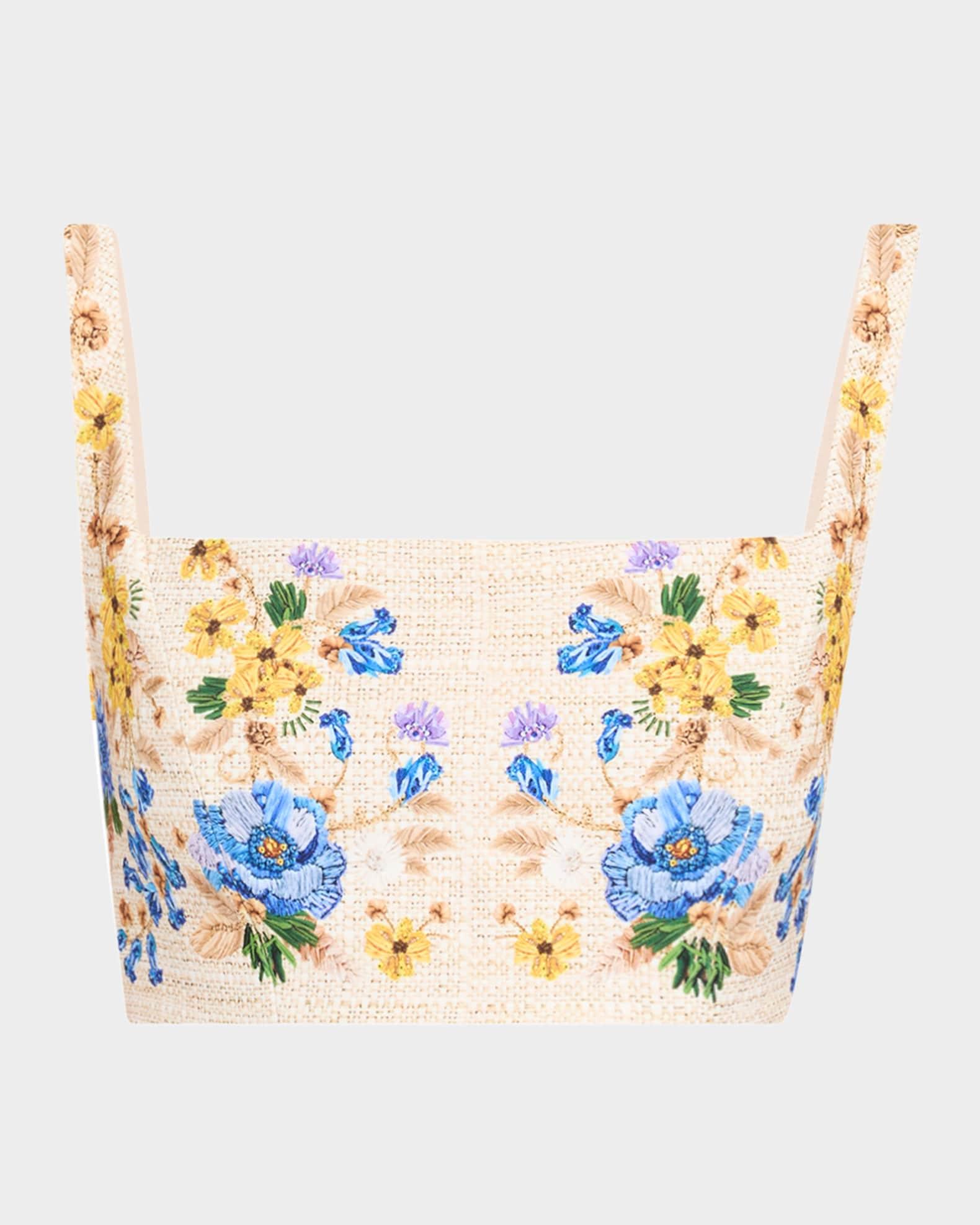 Calix Square-Neck Bralette Top Product Image