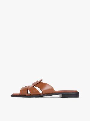 Leather Penny Loafer Sandal Product Image