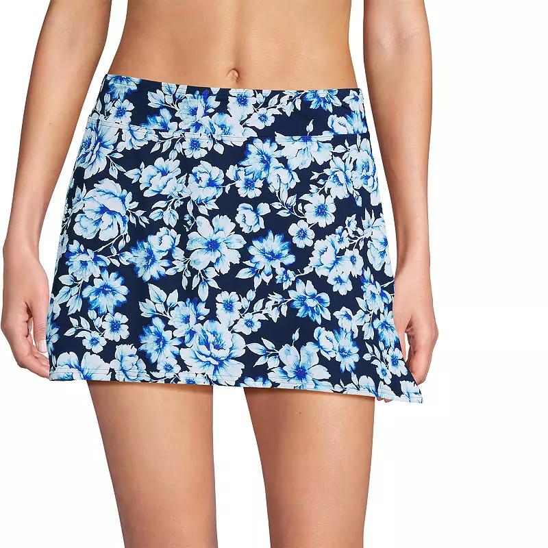 Women's Lands' End Chlorine Resistant Tummy Control Swim Skirt,  Product Image