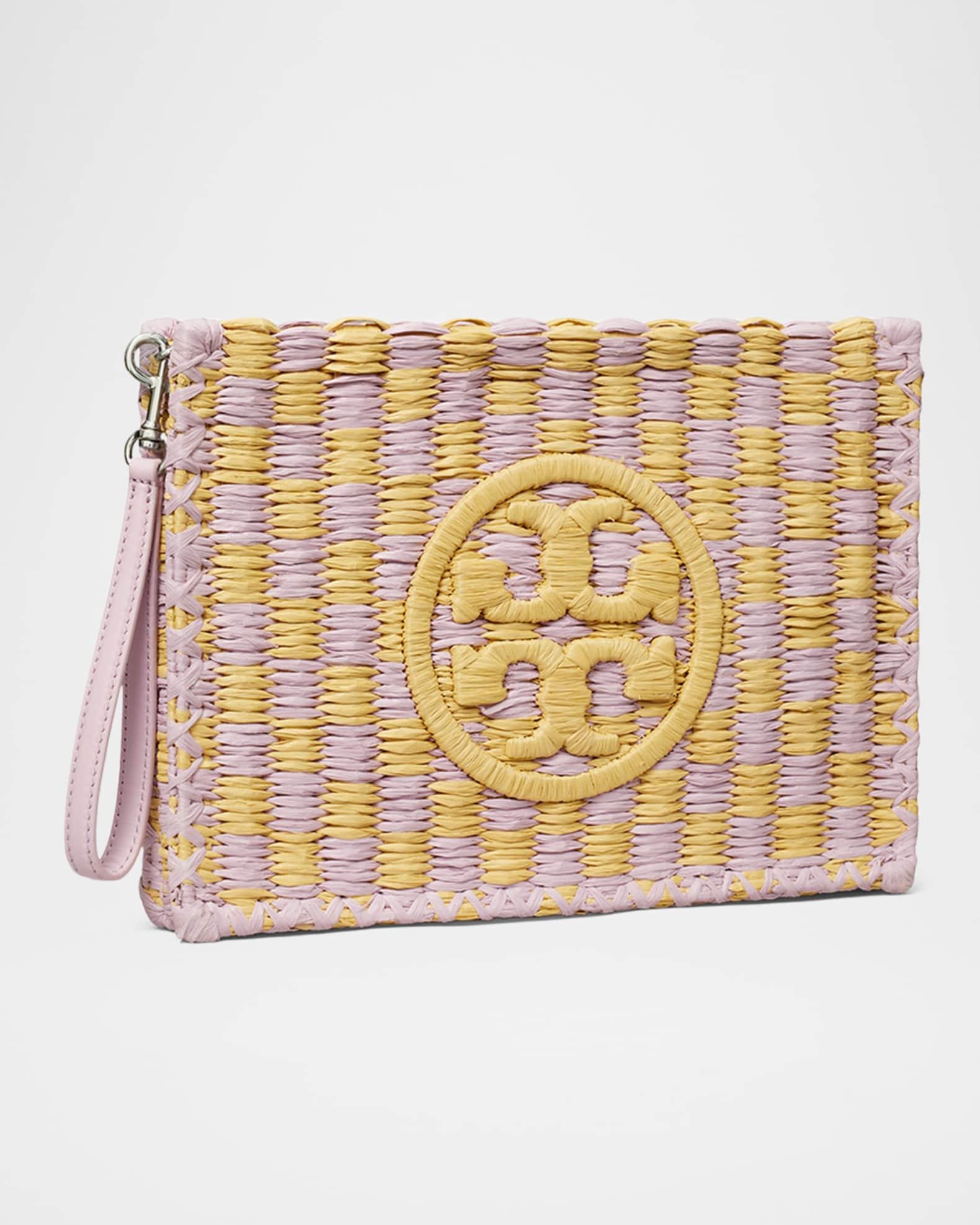 Ella Straw Pouch Wristlet  Product Image