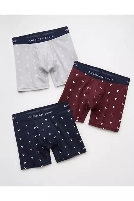 AEO Men's 6" Classic Boxer Brief 3-Pack Men's Product Image