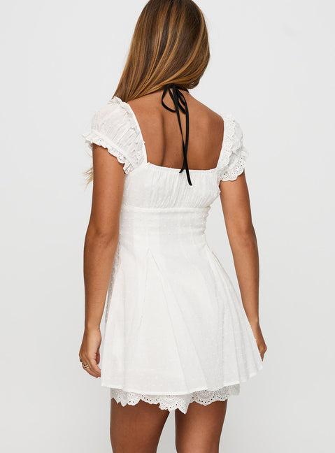 Want Your Love Playsuit White Product Image