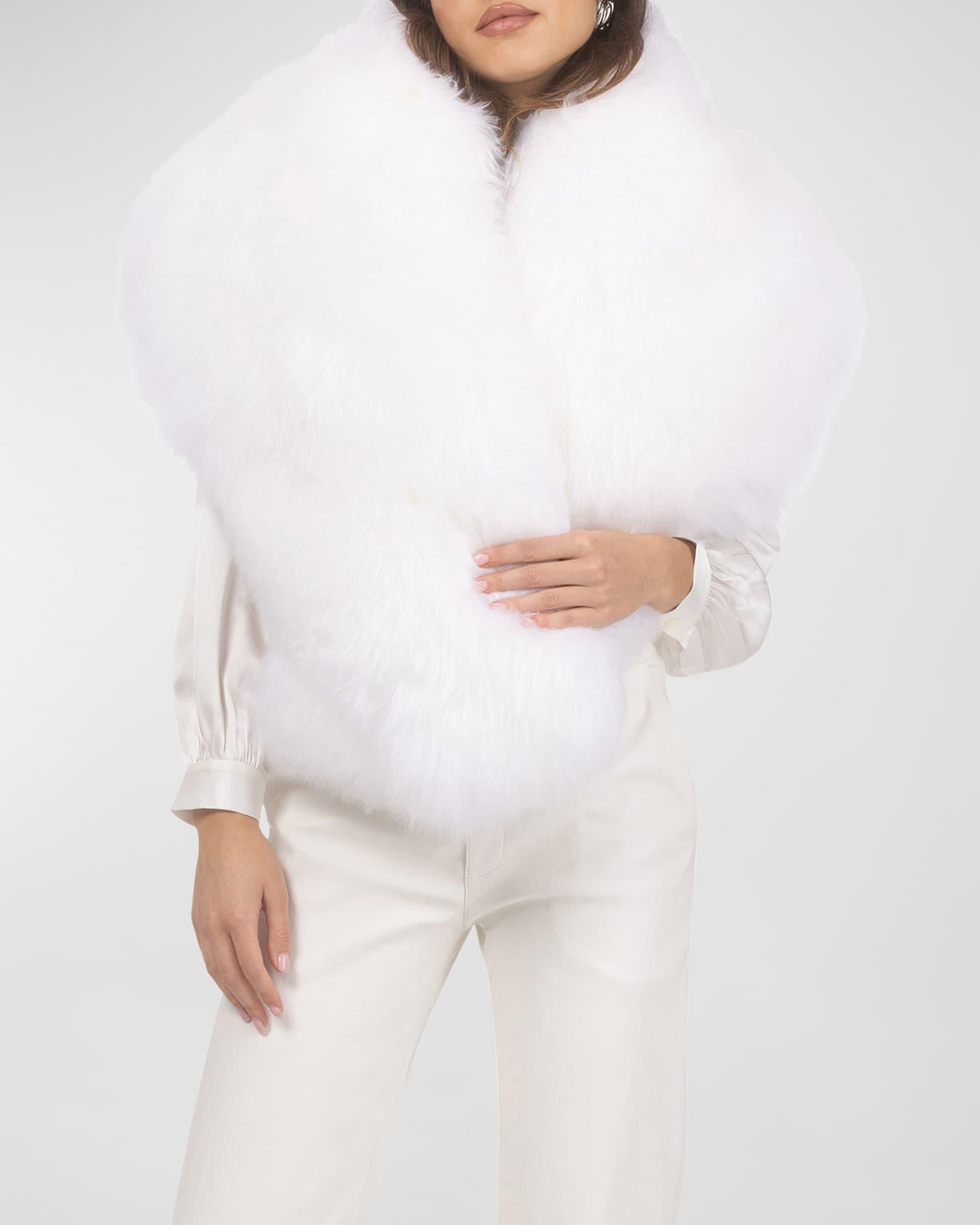 Select Lamb Shearling Stole Product Image