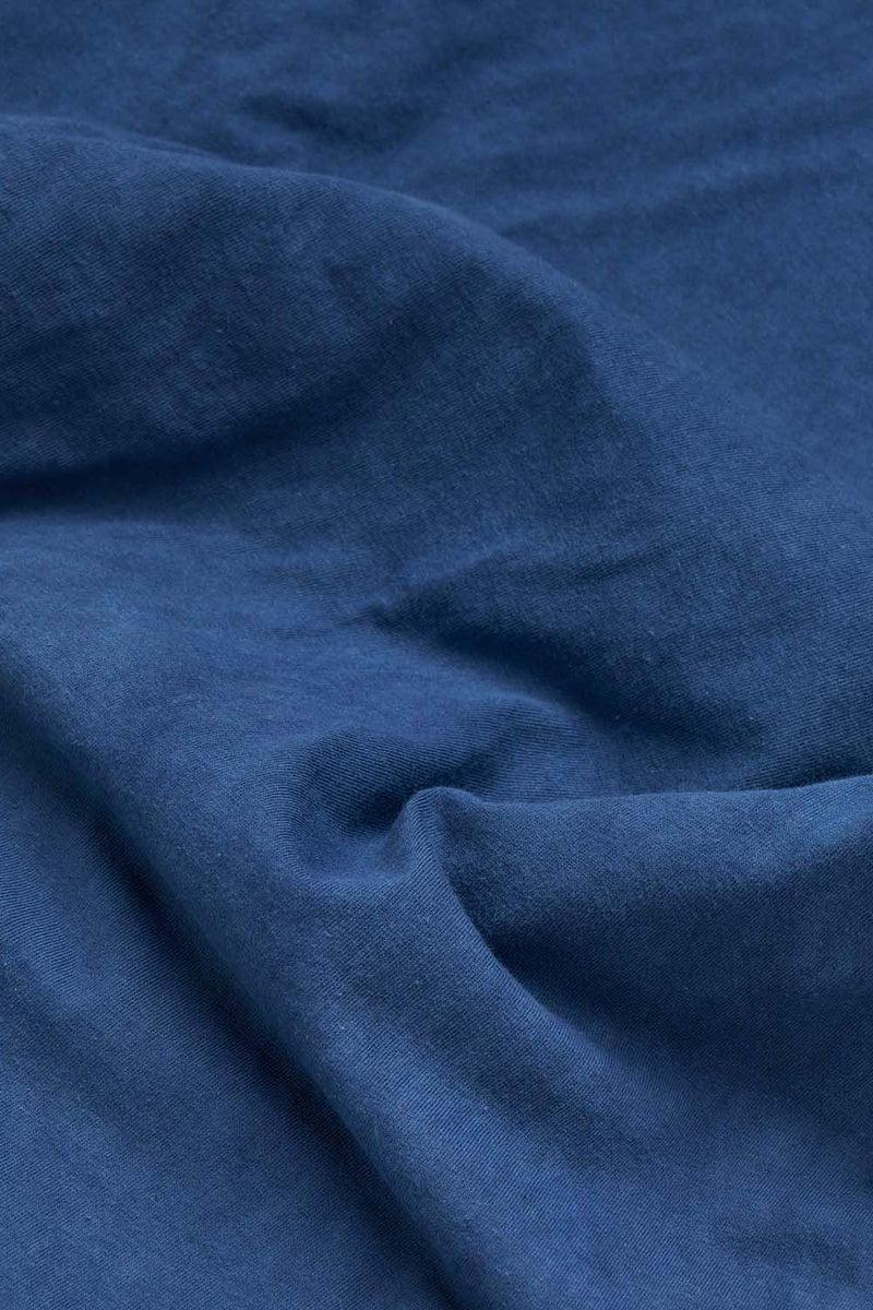 Indigo Dyed Men's Organic Crew Tee Product Image