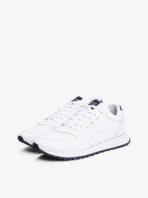 Leather-Mix Runner Sneaker Product Image