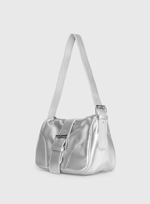 Right Here Shoulder Bag Silver Product Image