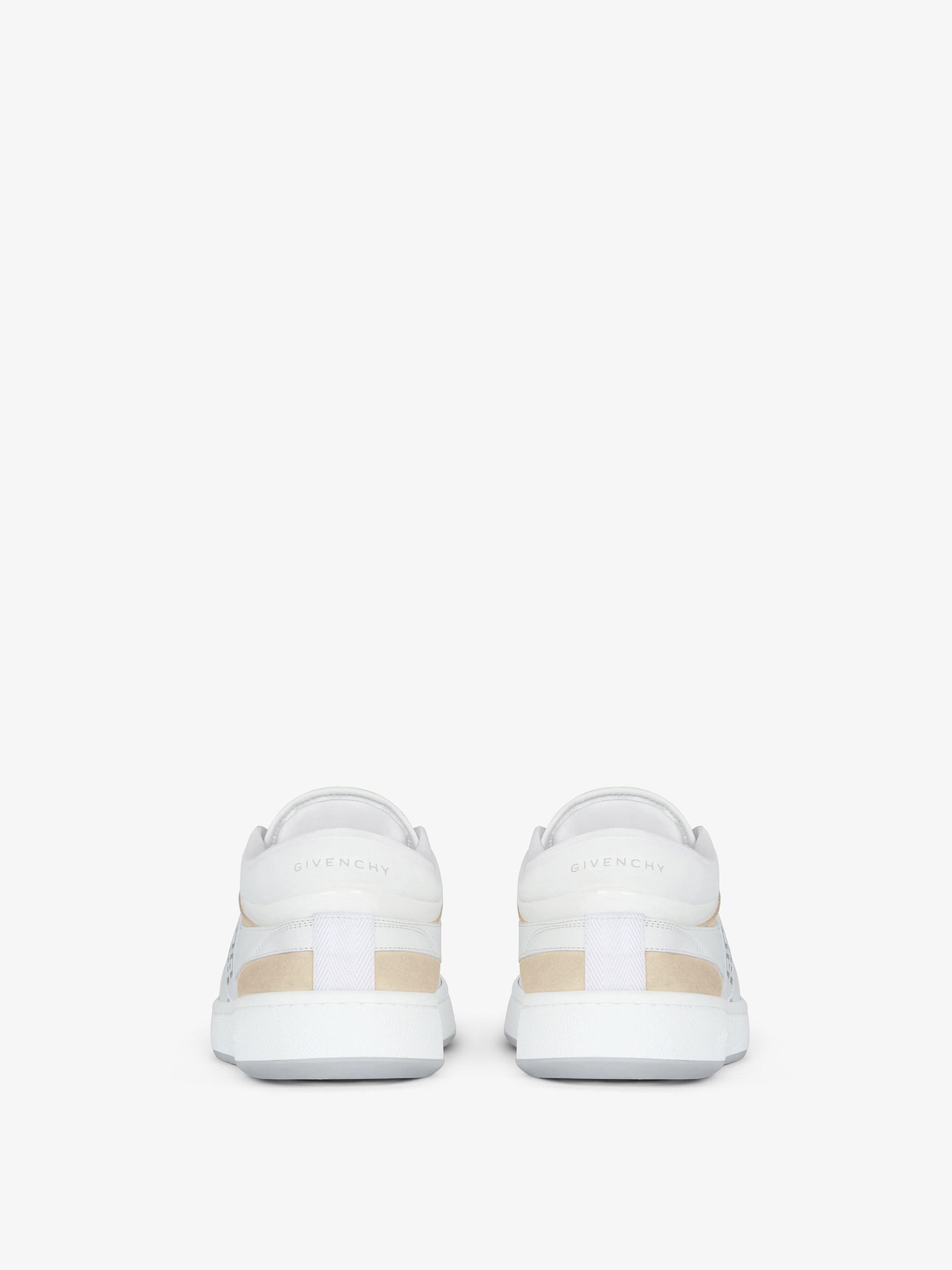 G Move sneakers in mixed leathers Product Image