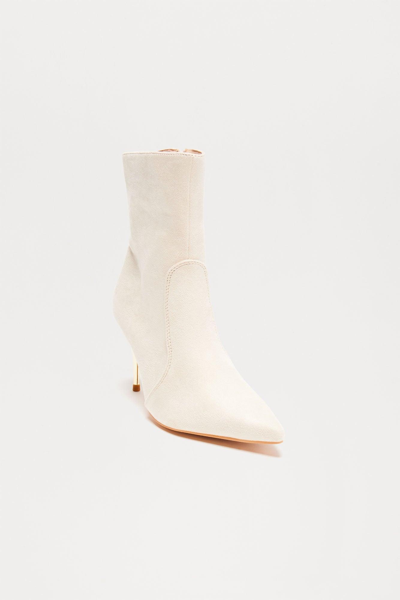 Royce Booties - Cream Product Image