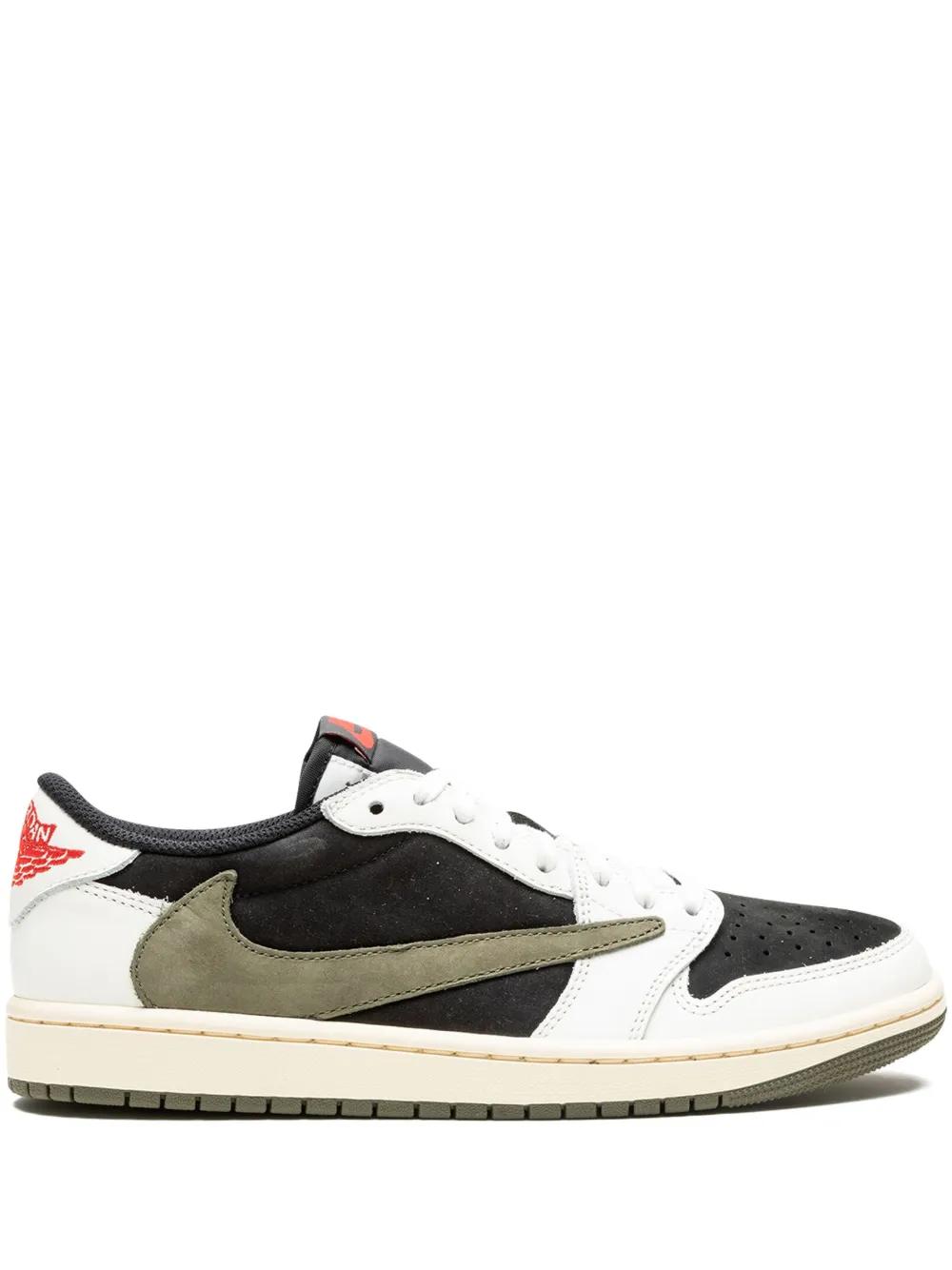 x Travis Scott Air Jordan 1 Low OG "Olive" sneakers Product Image