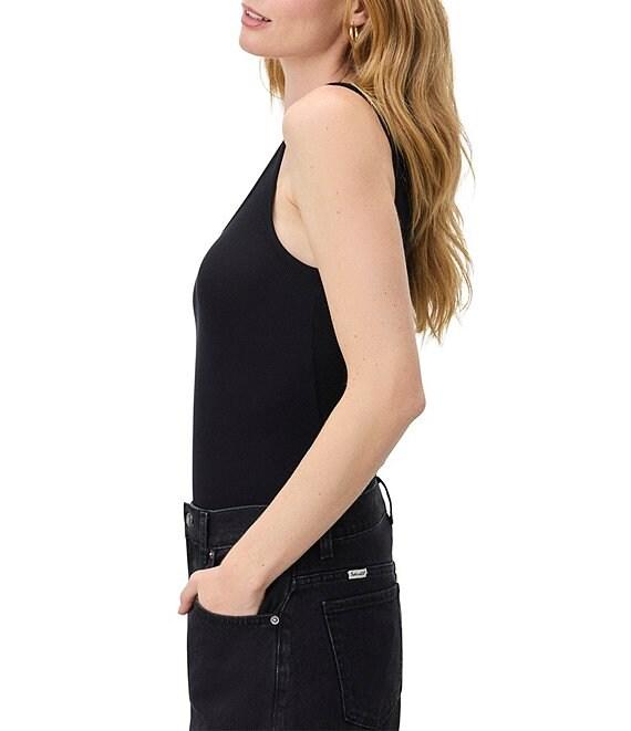 Splendid Zuma Ribbed Knit Scoop Neck Tank Top Product Image