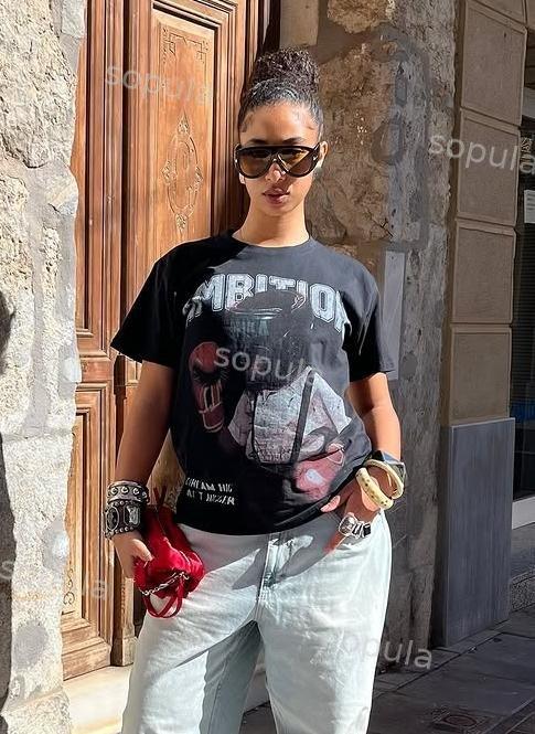 Sopula Boxer Follow Your Dream Retro Make Vintage Graphics Cotton T-Shirt Product Image