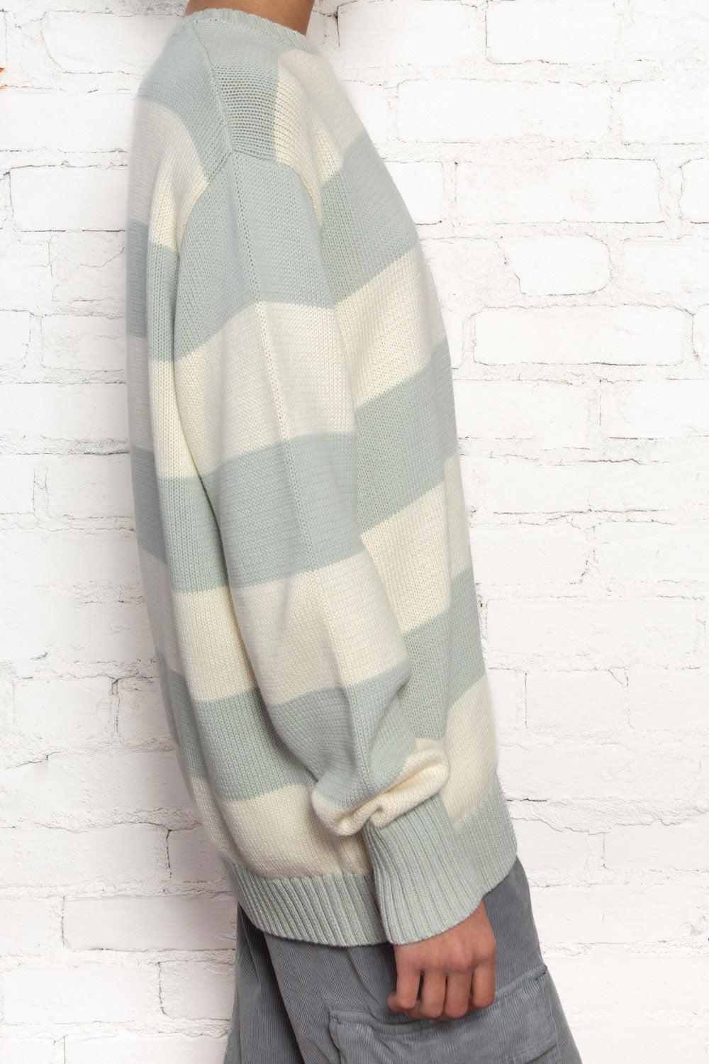 Brianna Cotton Thick Stripe Sweater Product Image