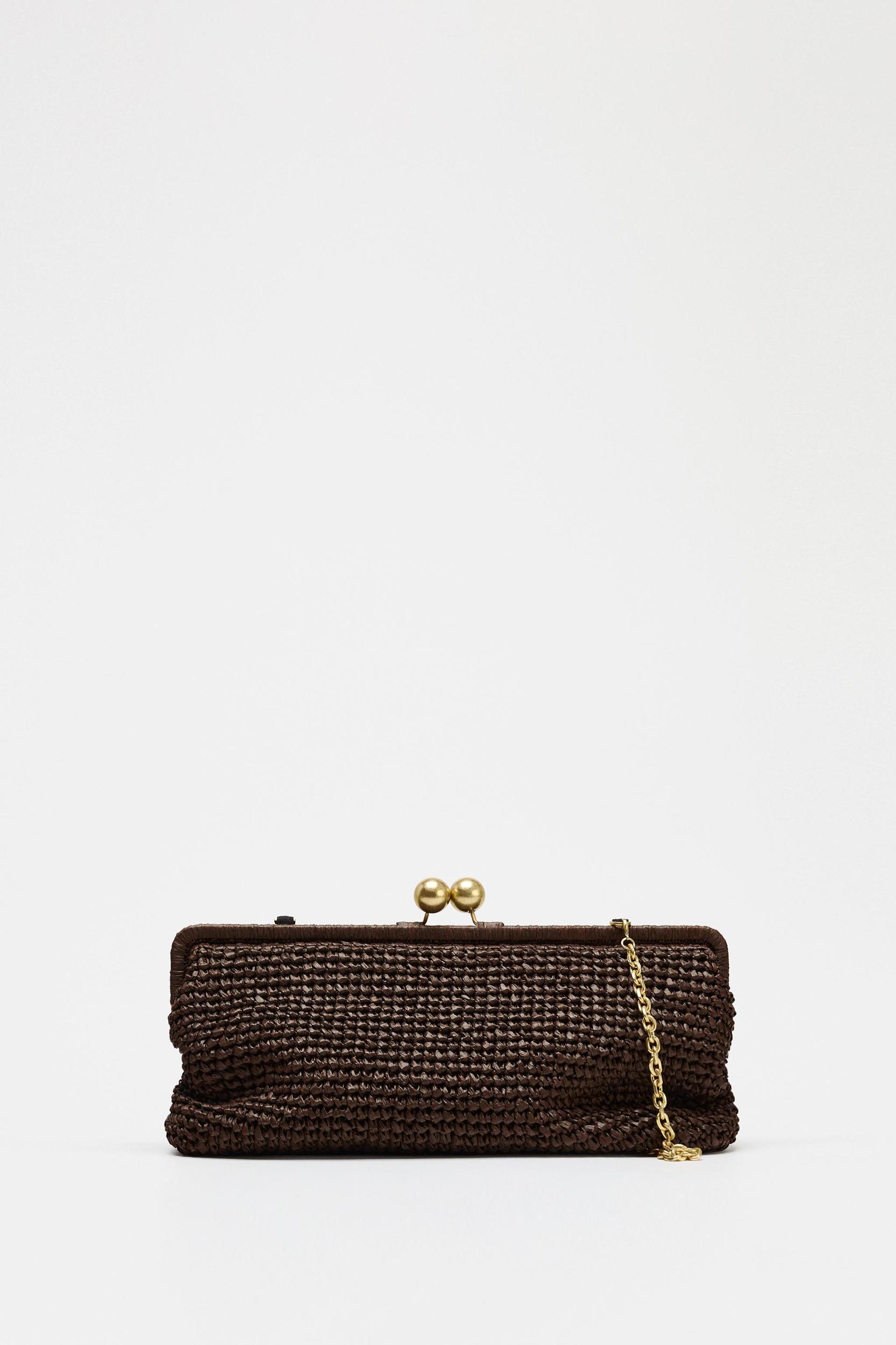 WOVEN CLUTCH BAG Product Image
