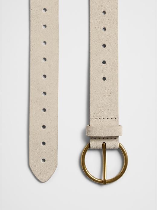 Suede Perforated Belt Product Image