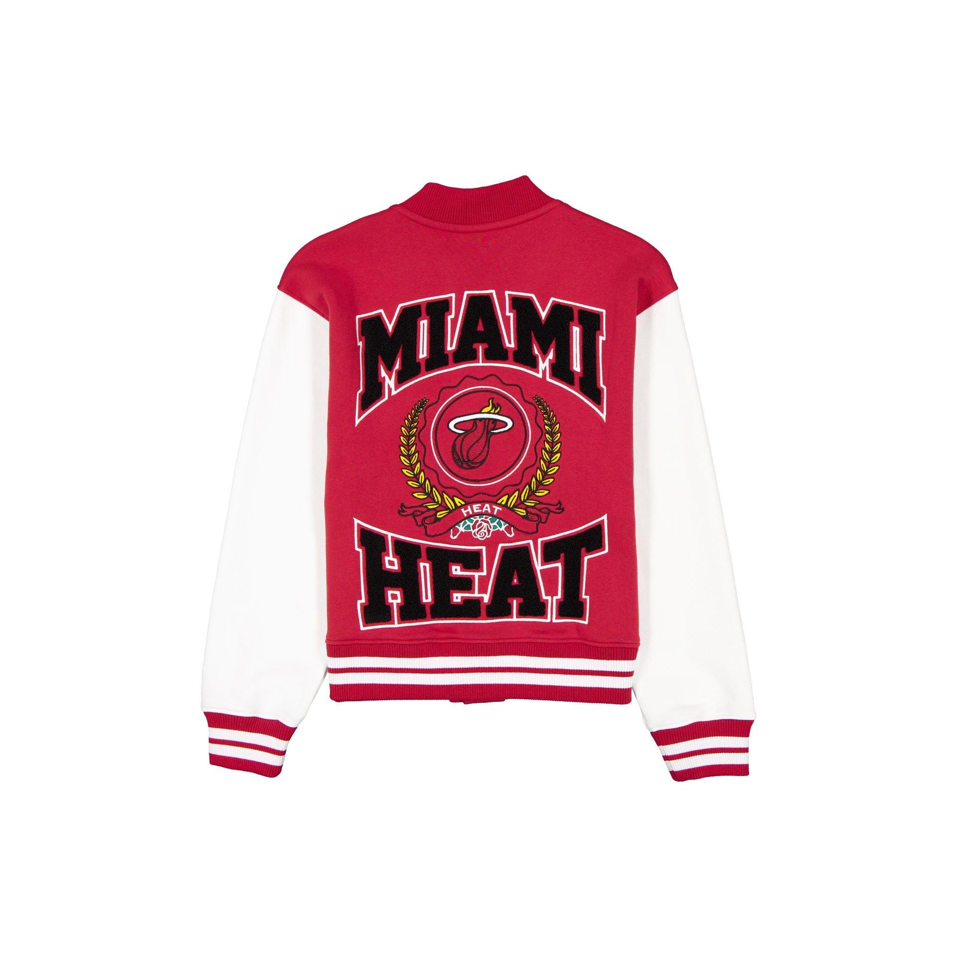 Miami Heat Throwback Prep Women's Jacket Female Product Image