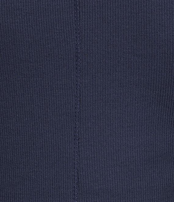 A Loves A Ribbed Knit Scoop Neck Sleeveless Tank Product Image