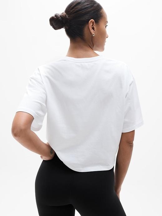 True Cotton Crop Tee Product Image