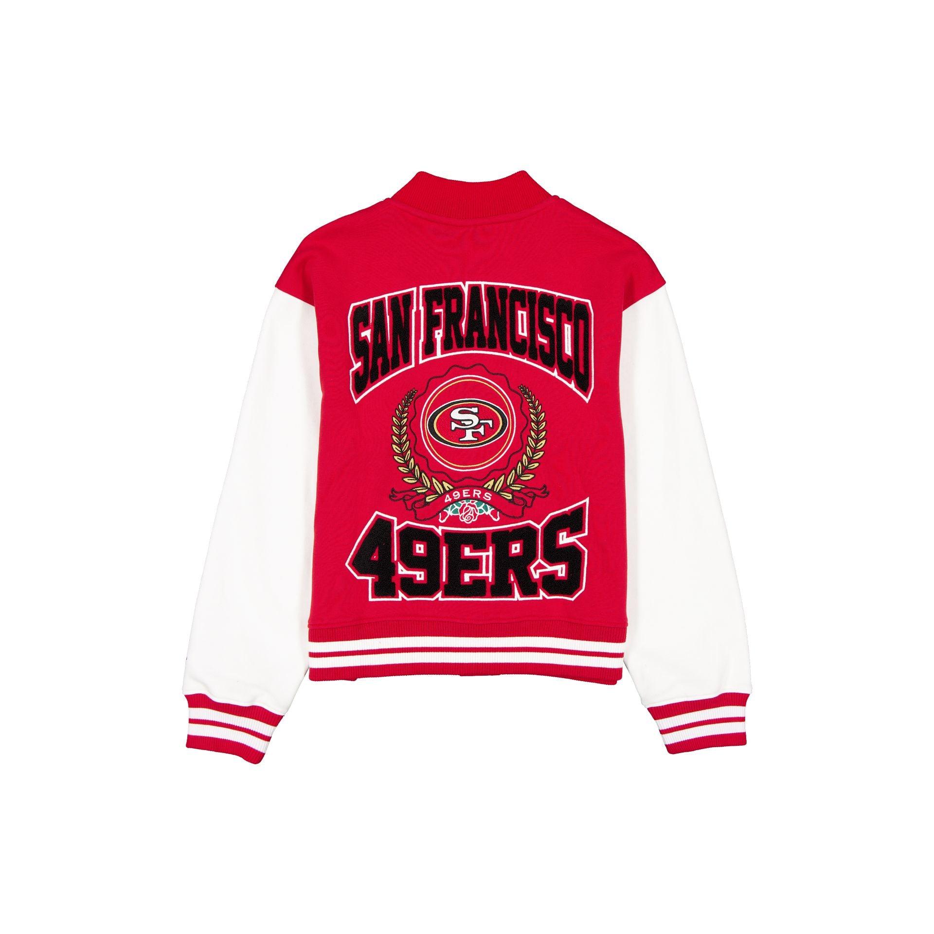 San Francisco 49ers Throwback Prep Women's Jacket Female Product Image