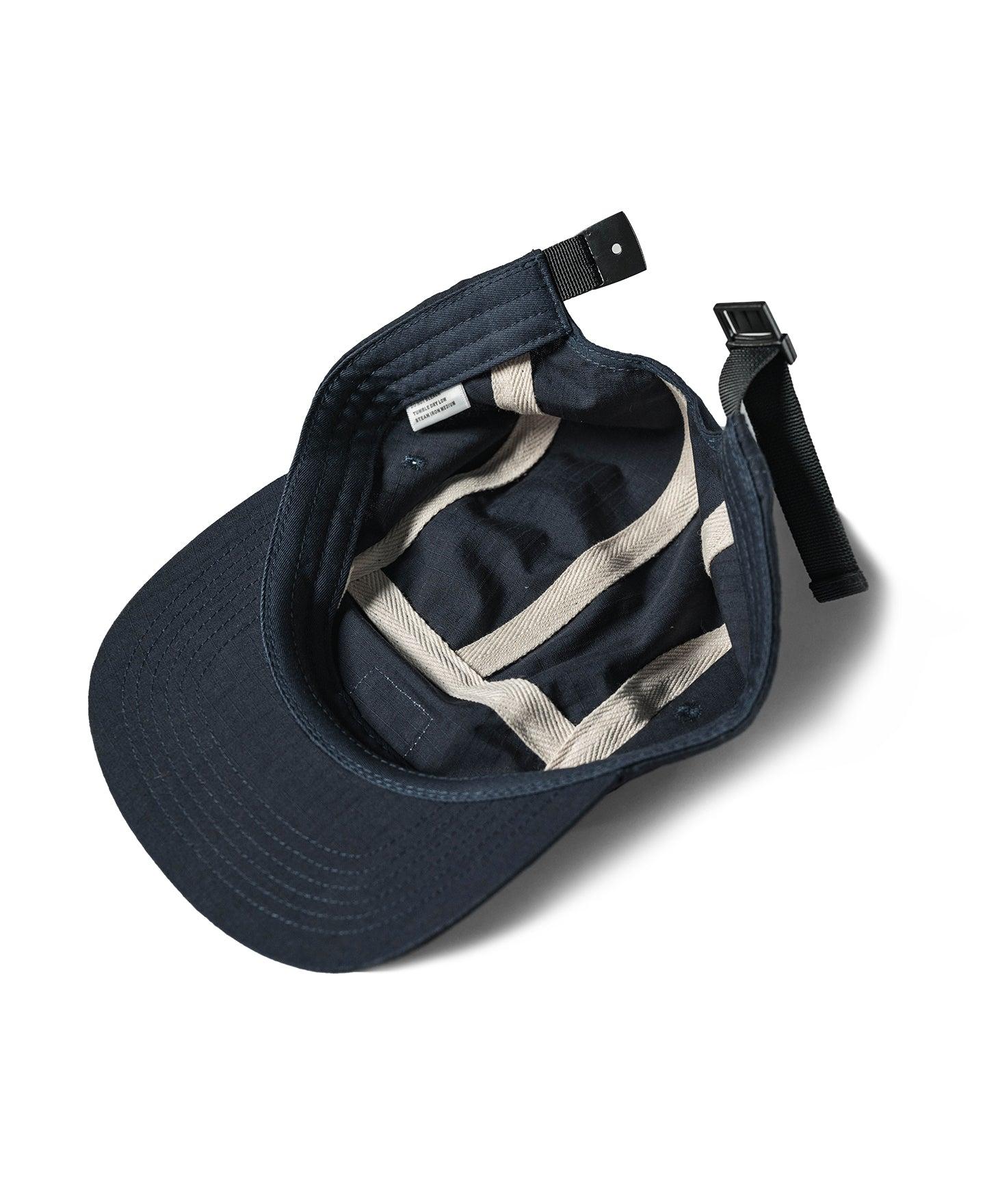 7.5 oz Ripstop Cotton 5 Panel Cap - Navy Product Image