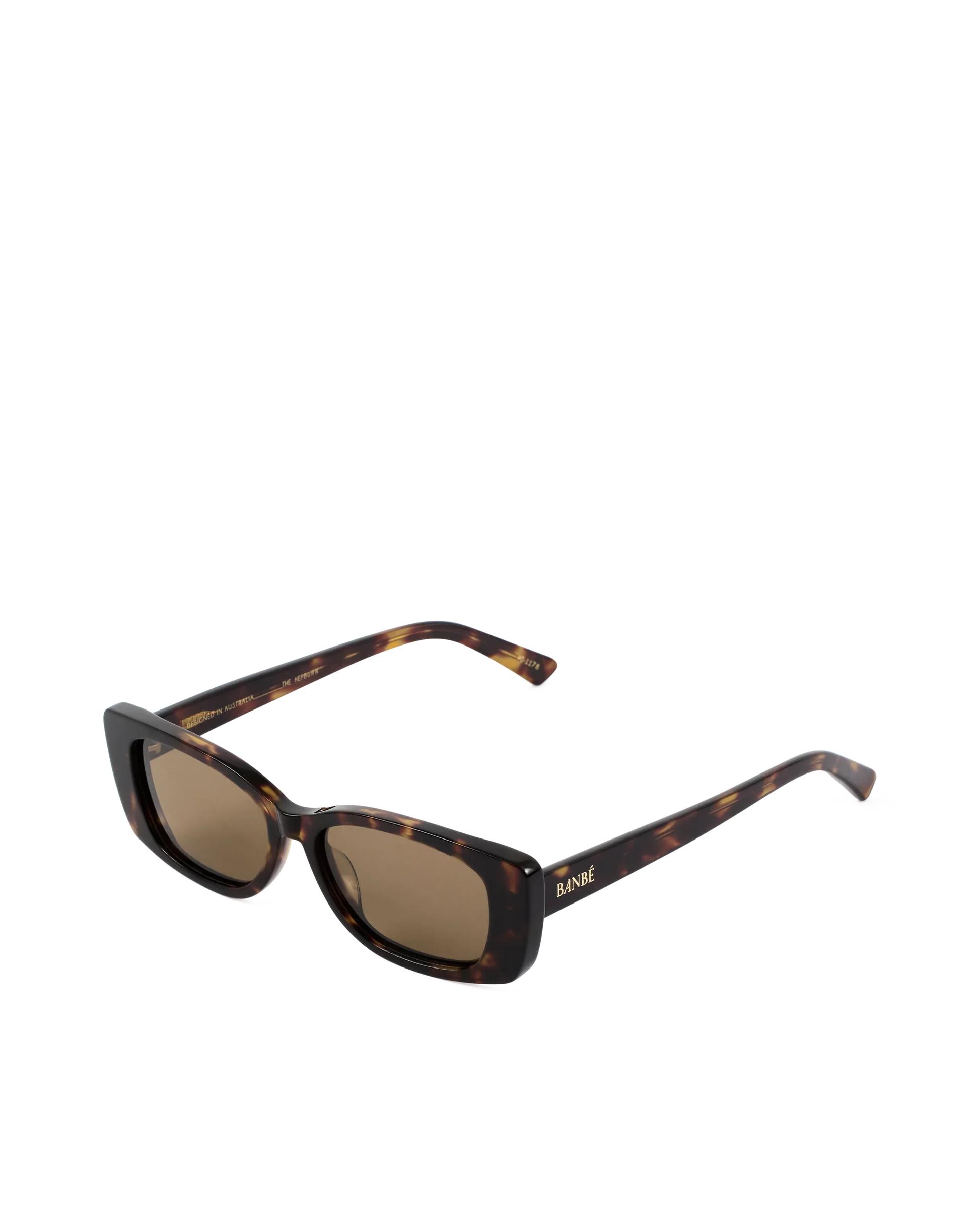 Banbe | The Hepurn Sunglasses | Havana Tort Choc Product Image