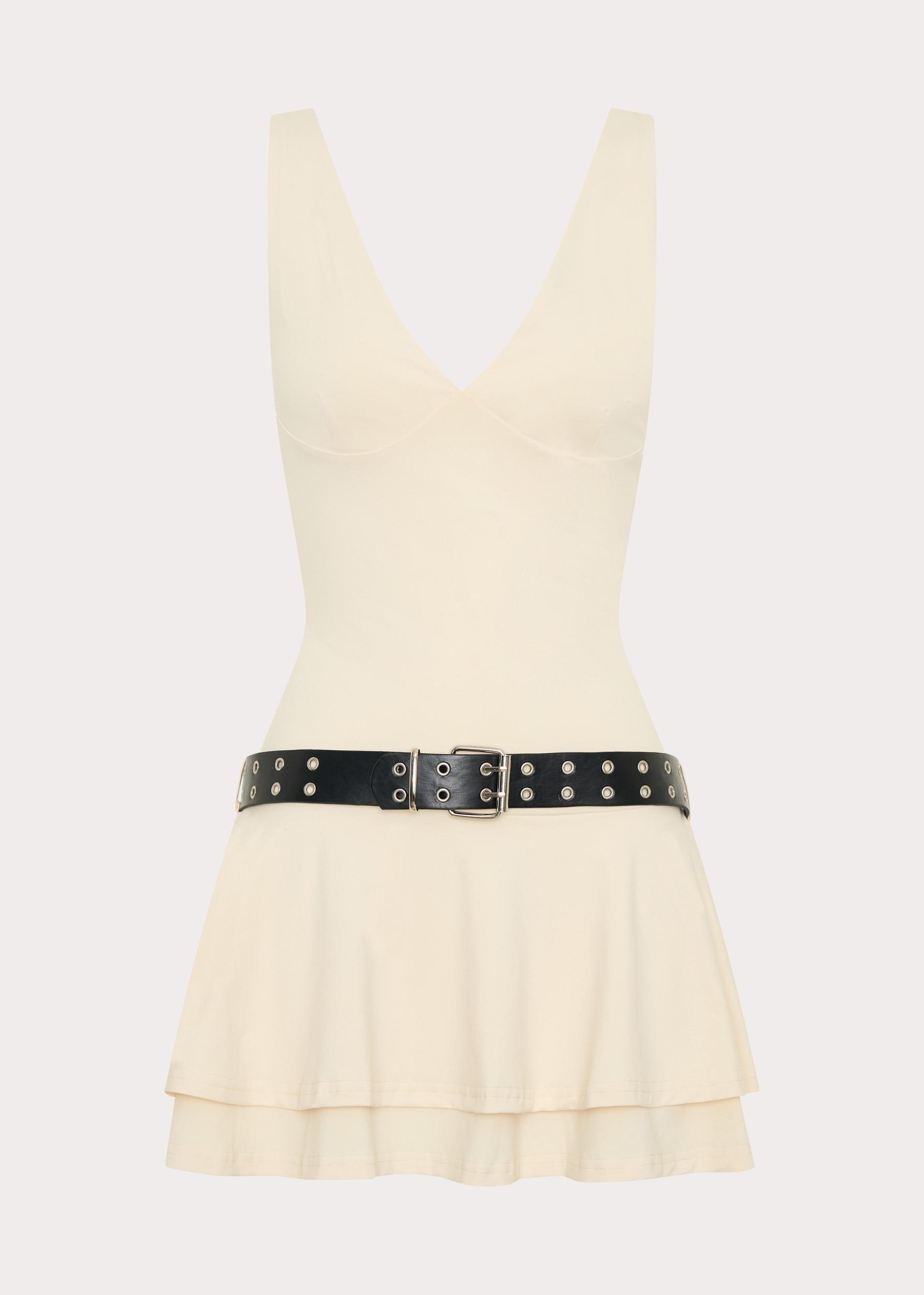 Gold Coast Mini Dress - Yellow Product Image