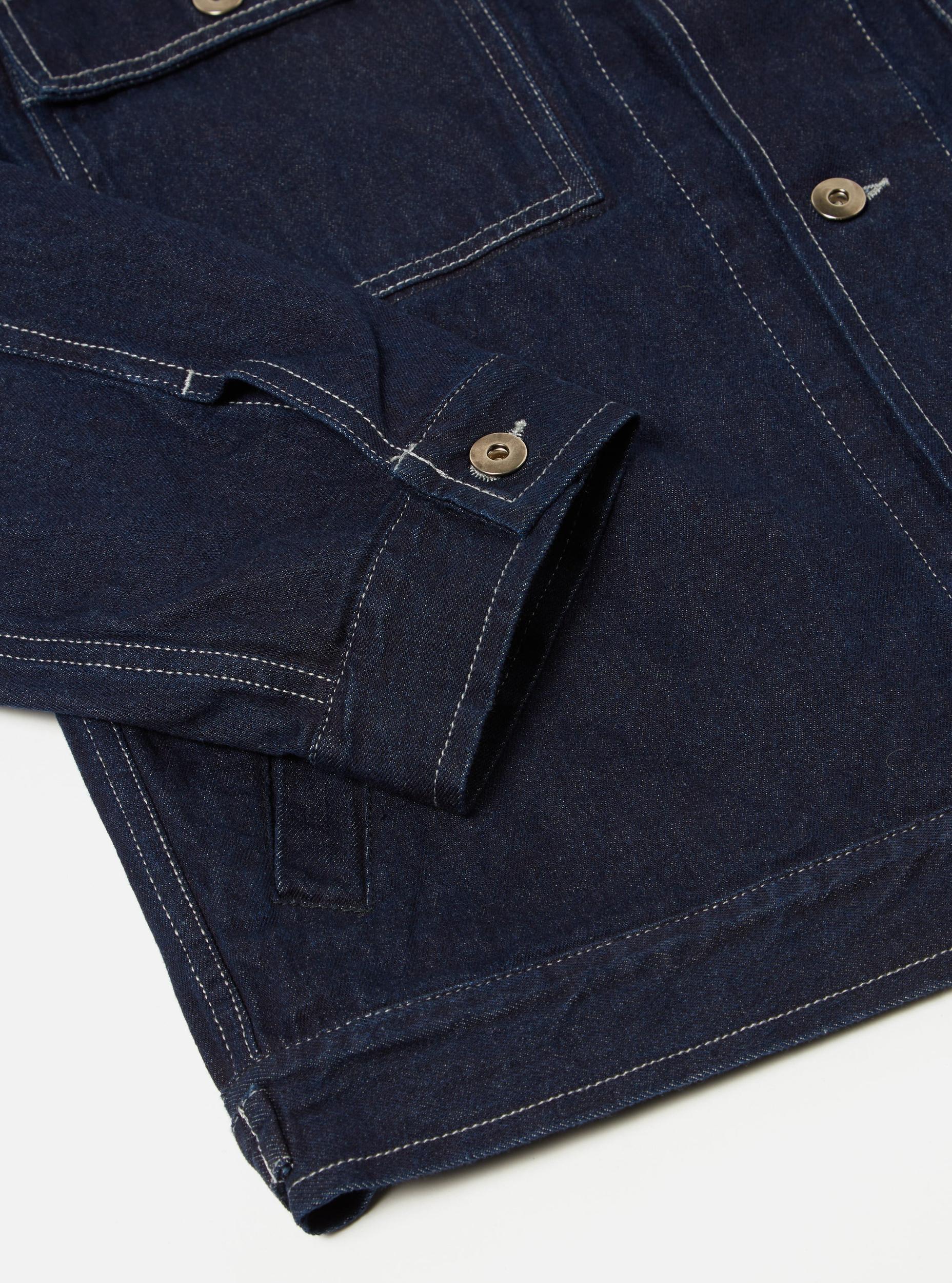 Indigo 11oz Denim Trucker Jacket Product Image