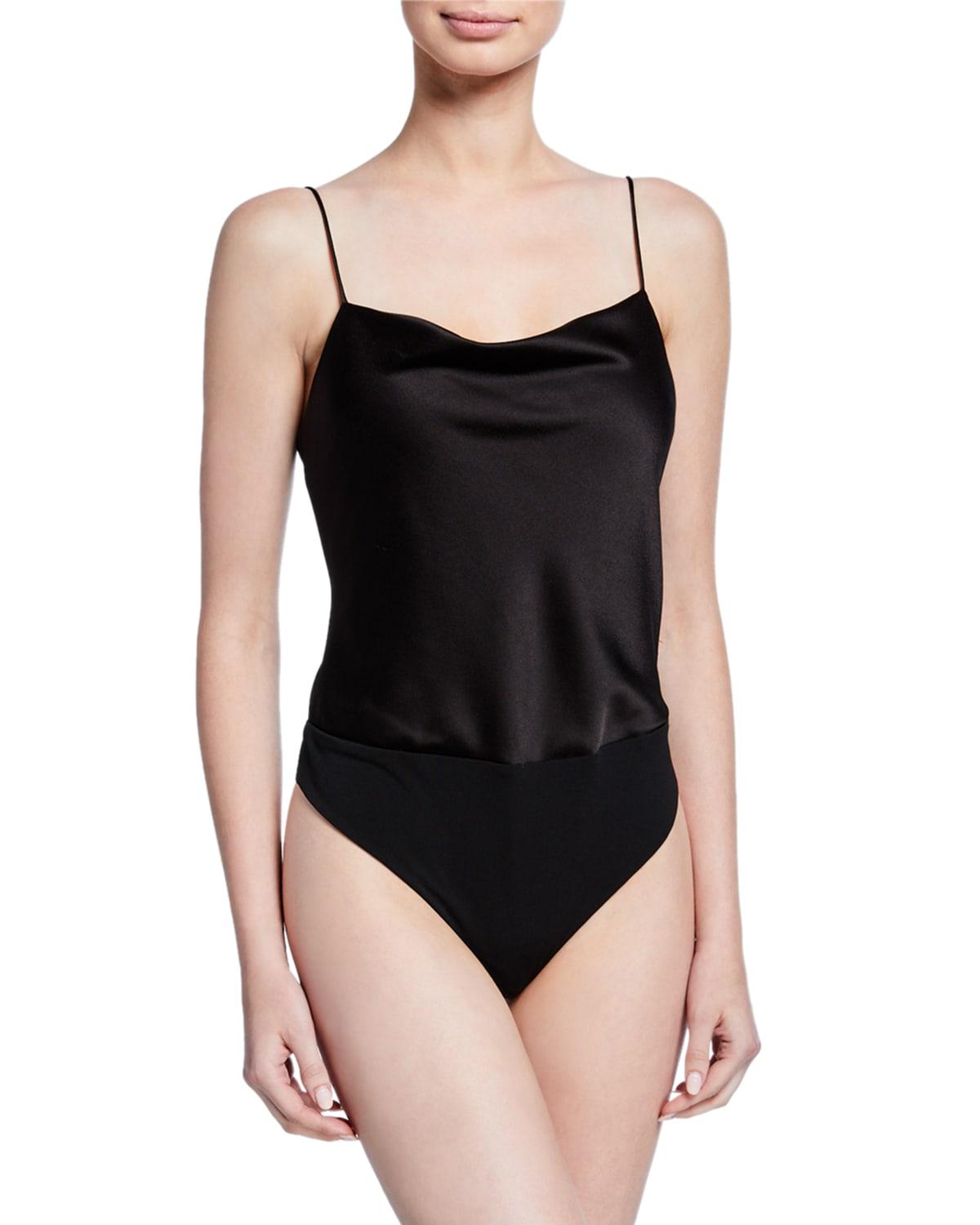 Womens Harmon Satin Bodysuit Product Image