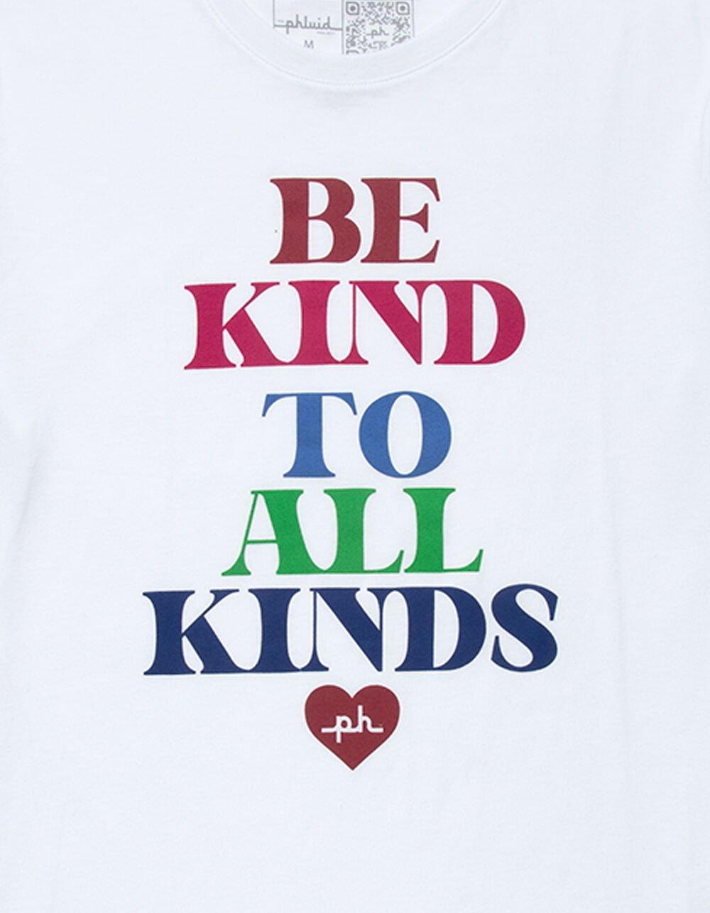 THE PHLUID PROJECT All Kinds Pride Tee - WHITE Product Image
