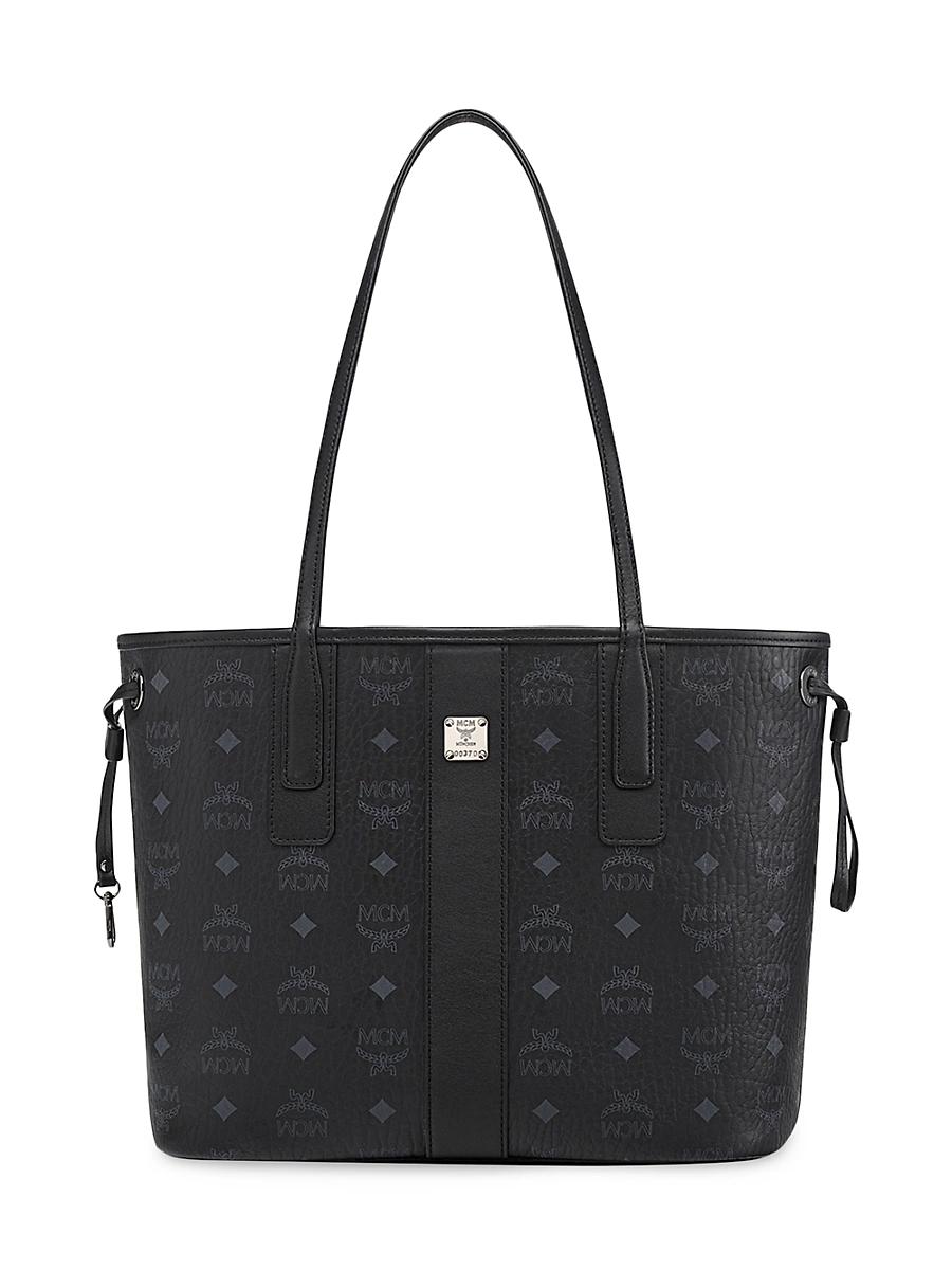 Mcm Liz Small Reversible Visetos Shopper Tote Product Image