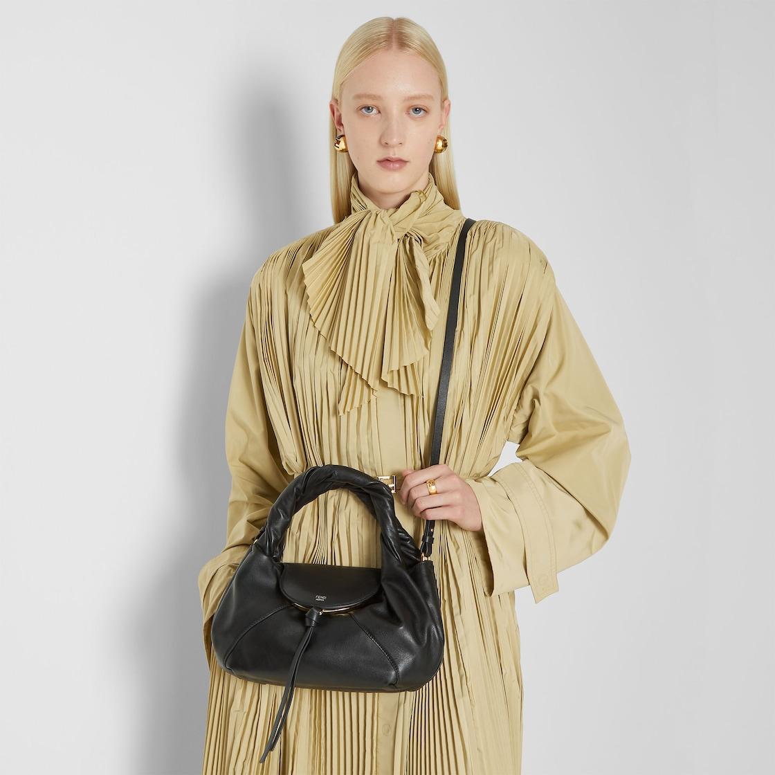 Fendi Spy SmallBlack leather bag Product Image