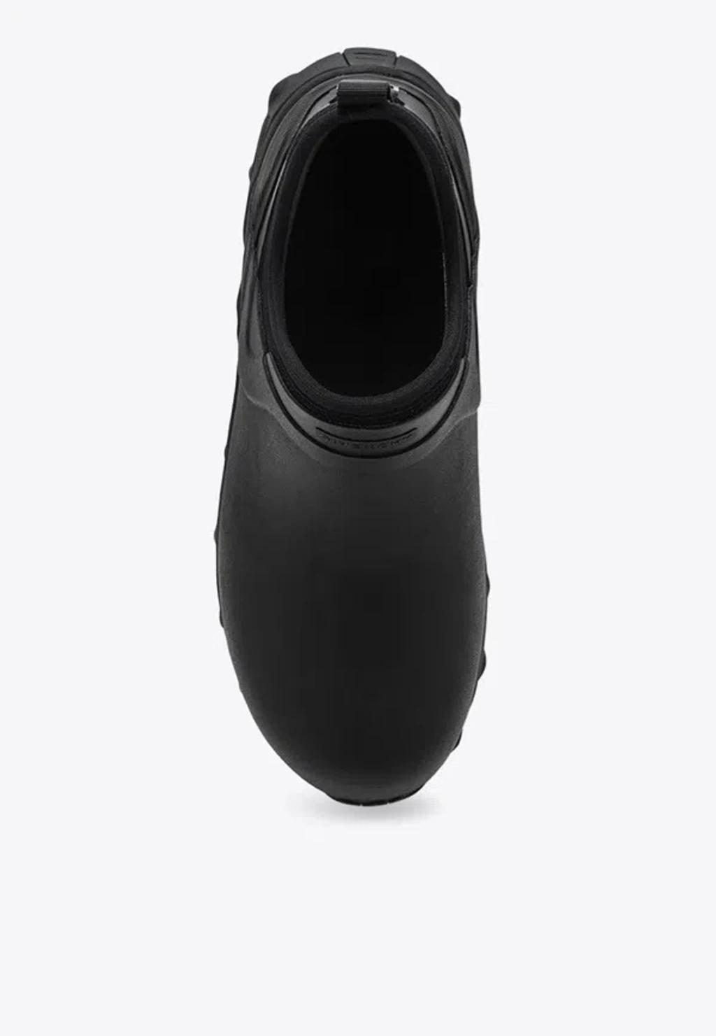 GIVENCHY Bogs Chelsea Boots In Rubber And Neoprene In Black Product Image