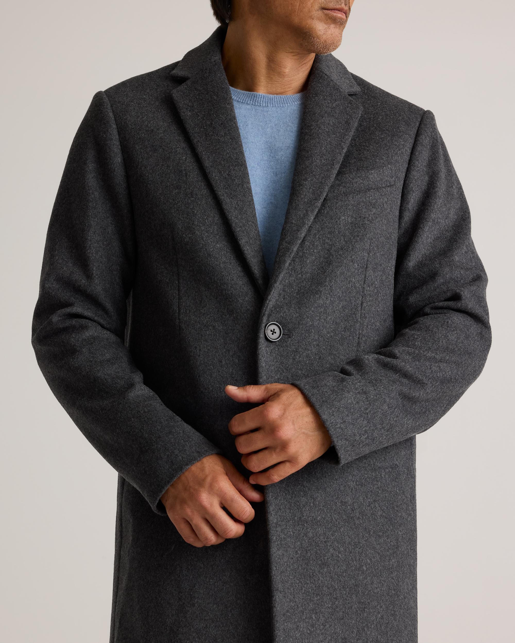 Quince | Men's Italian Wool Overcoat Size XL, Wool/Nylon Product Image