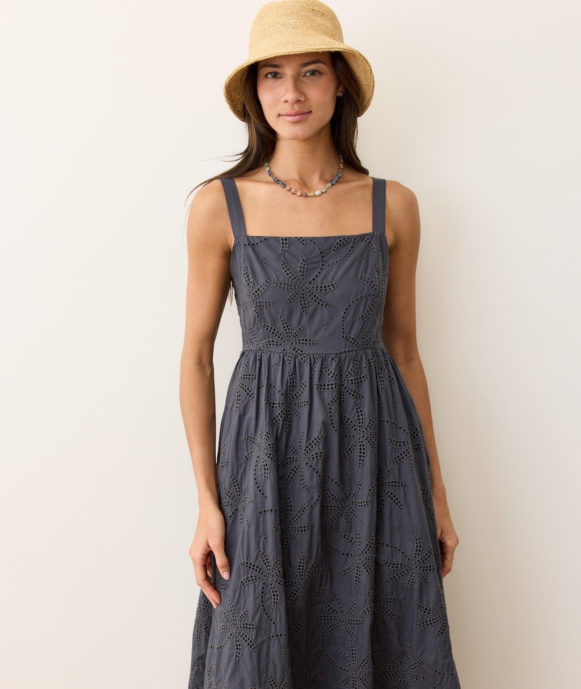 Rosette Eyelet Dress Product Image