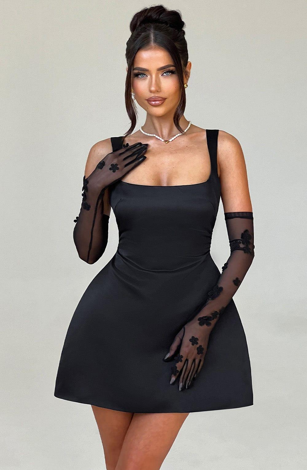 Sofie Mini Dress - Black Product Image