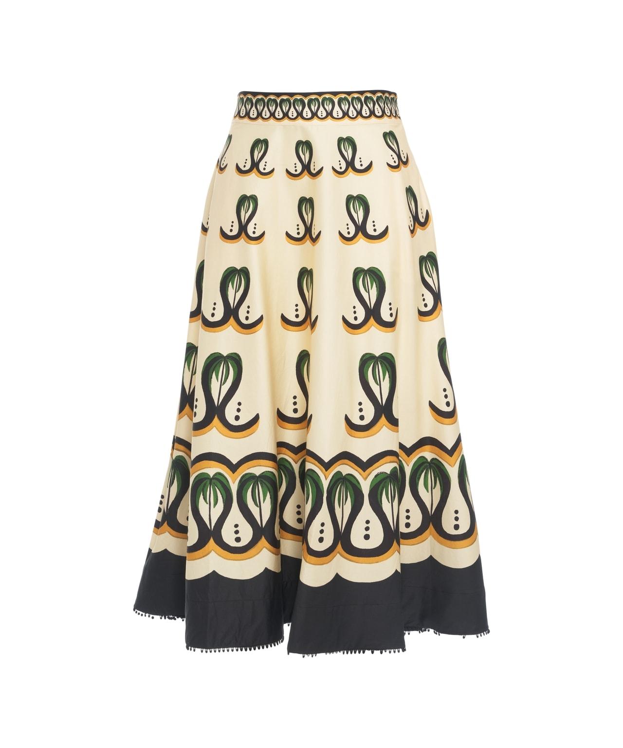 Maxi skirt with print Product Image