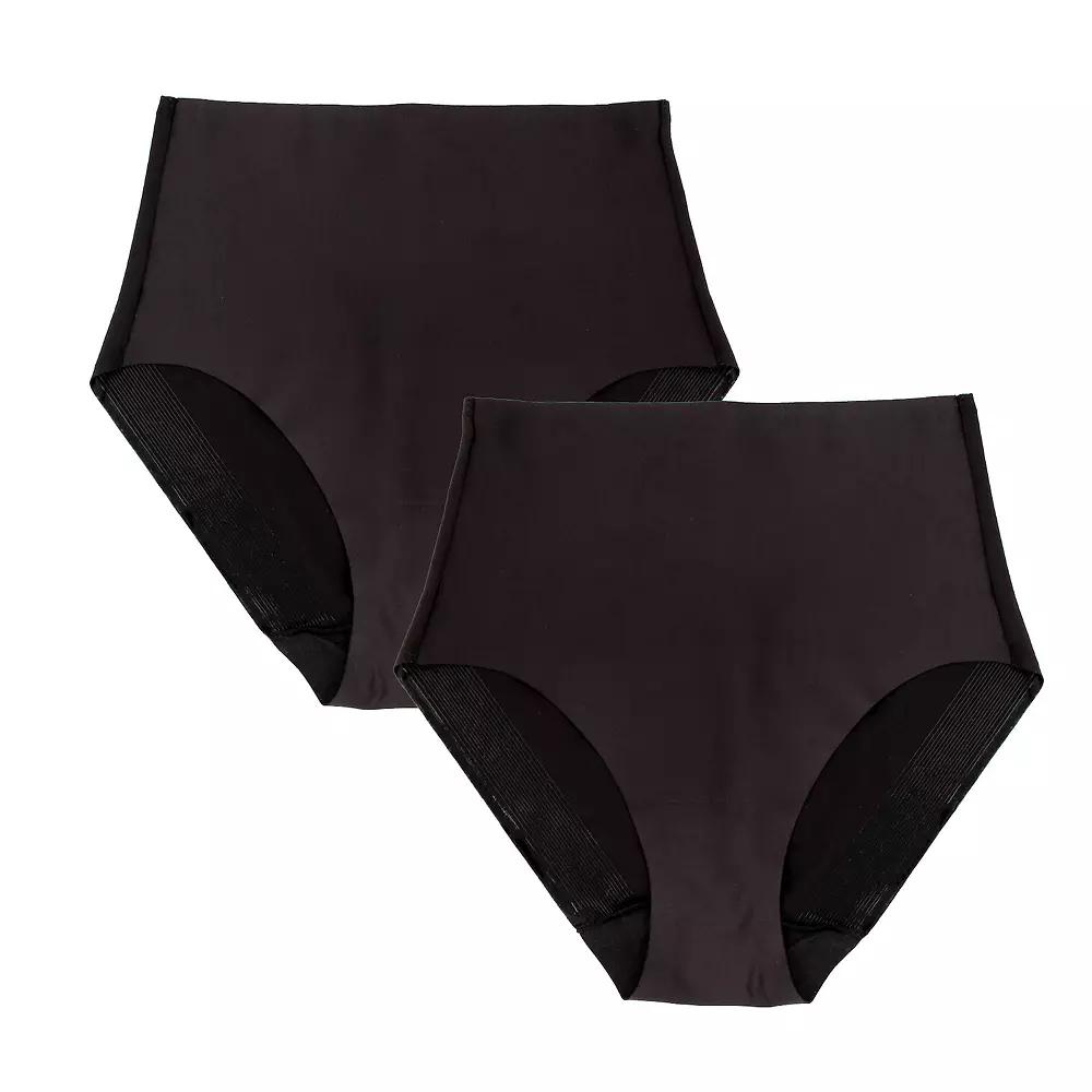 Women's Naomi & Nicole® 2-Pack Light Control Shapewear Briefs 7534P,  Product Image