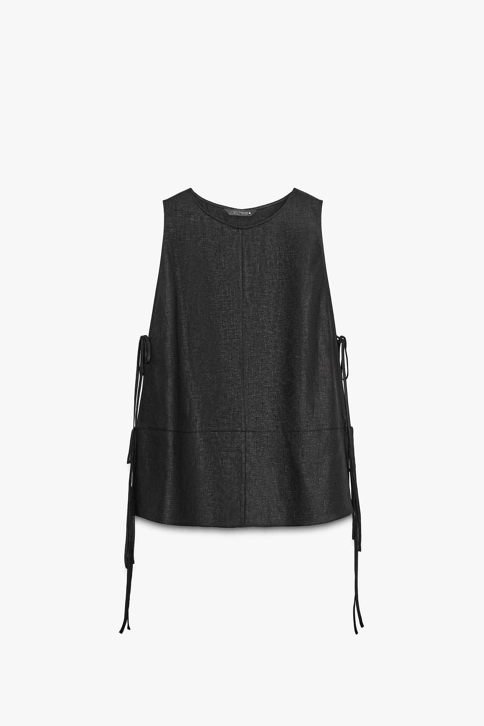 ZW COLLECTION LINEN TOP Product Image