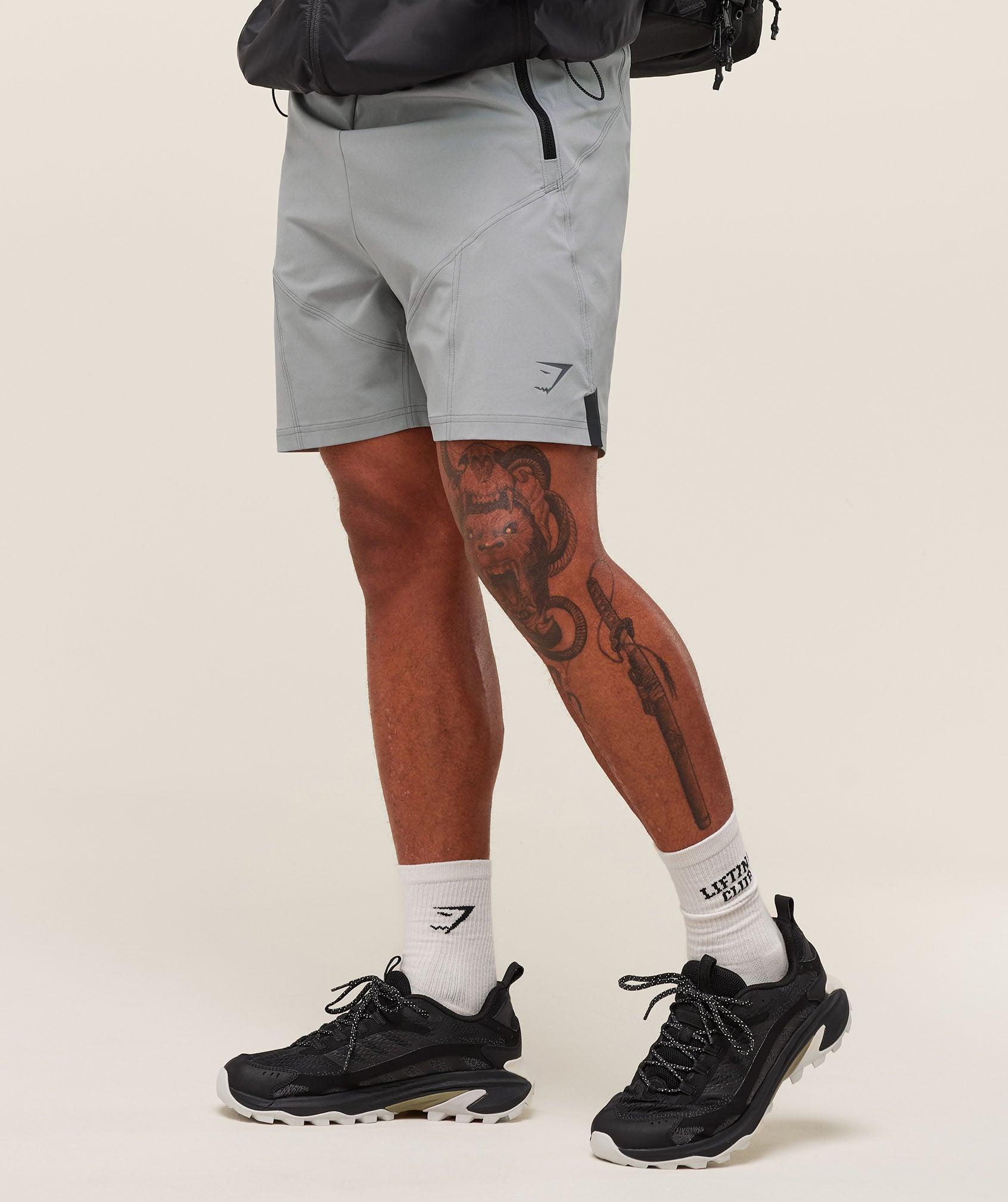 Gymshark Tactical 6" Short - Smokey Grey Male Product Image