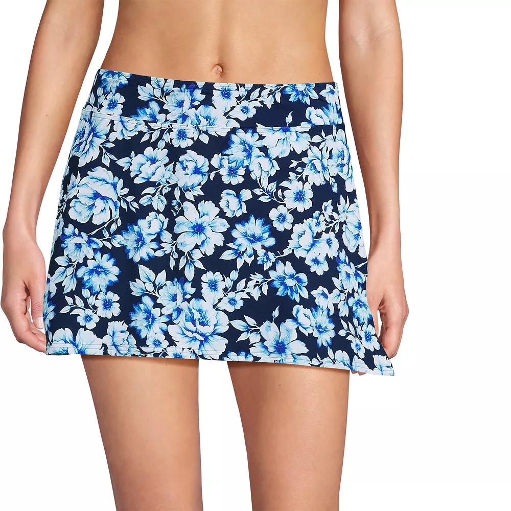 Women's Lands' End Chlorine Resistant Tummy Control Swim Skirt,  Product Image
