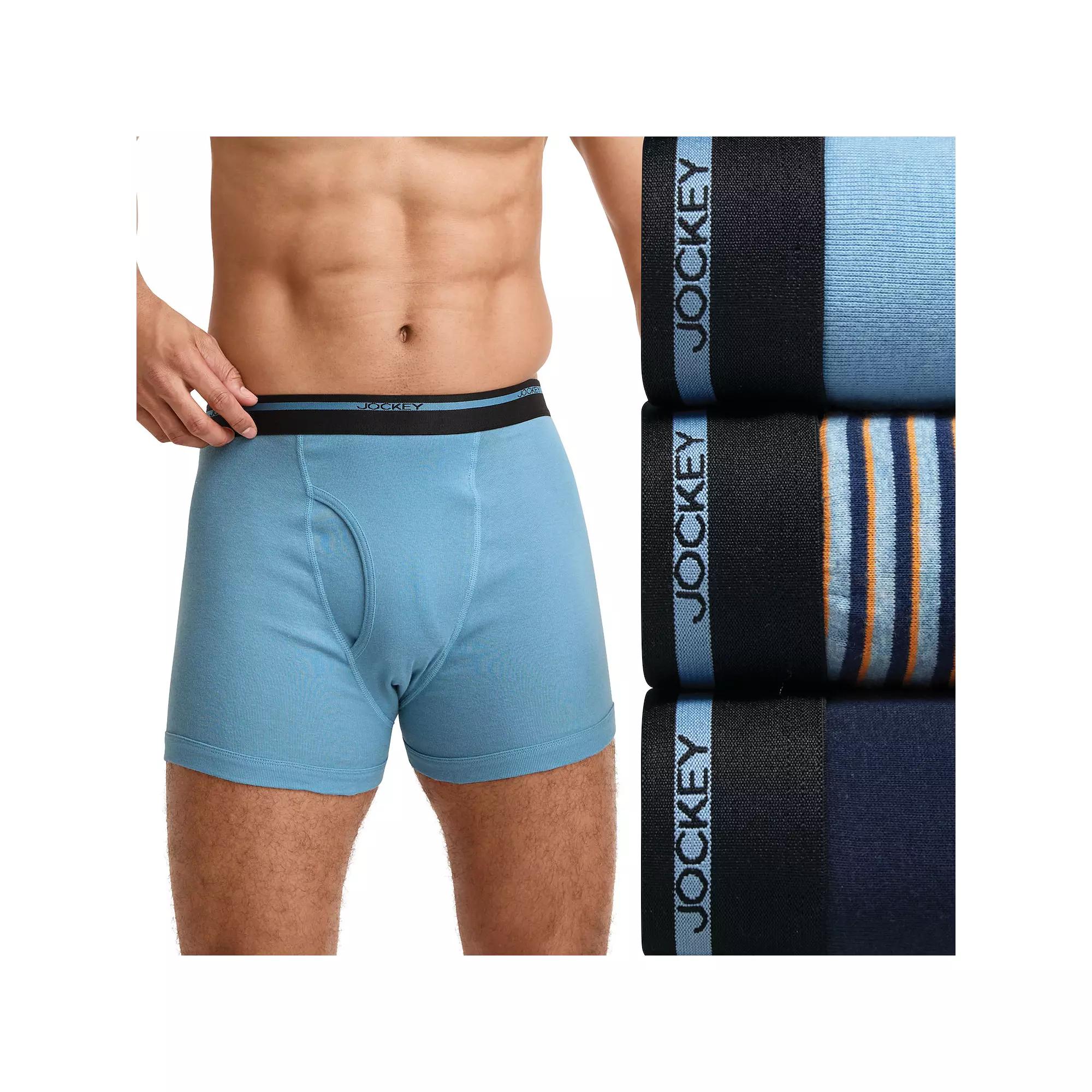 Men's Jockey® 3-Pack Lightweight Classic 5" Boxer Brief,  Product Image