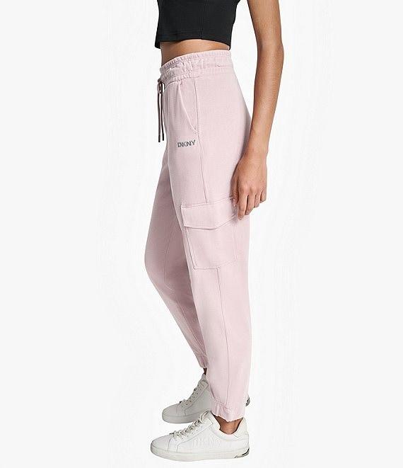 DKNY by Donna Karan Coordinating Logo Slim Fit Cargo Pull-On Joggers Product Image
