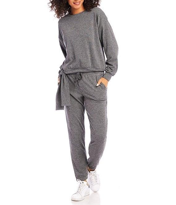 Karen Kane Stretch High Rise Elastic Sweatpants Product Image