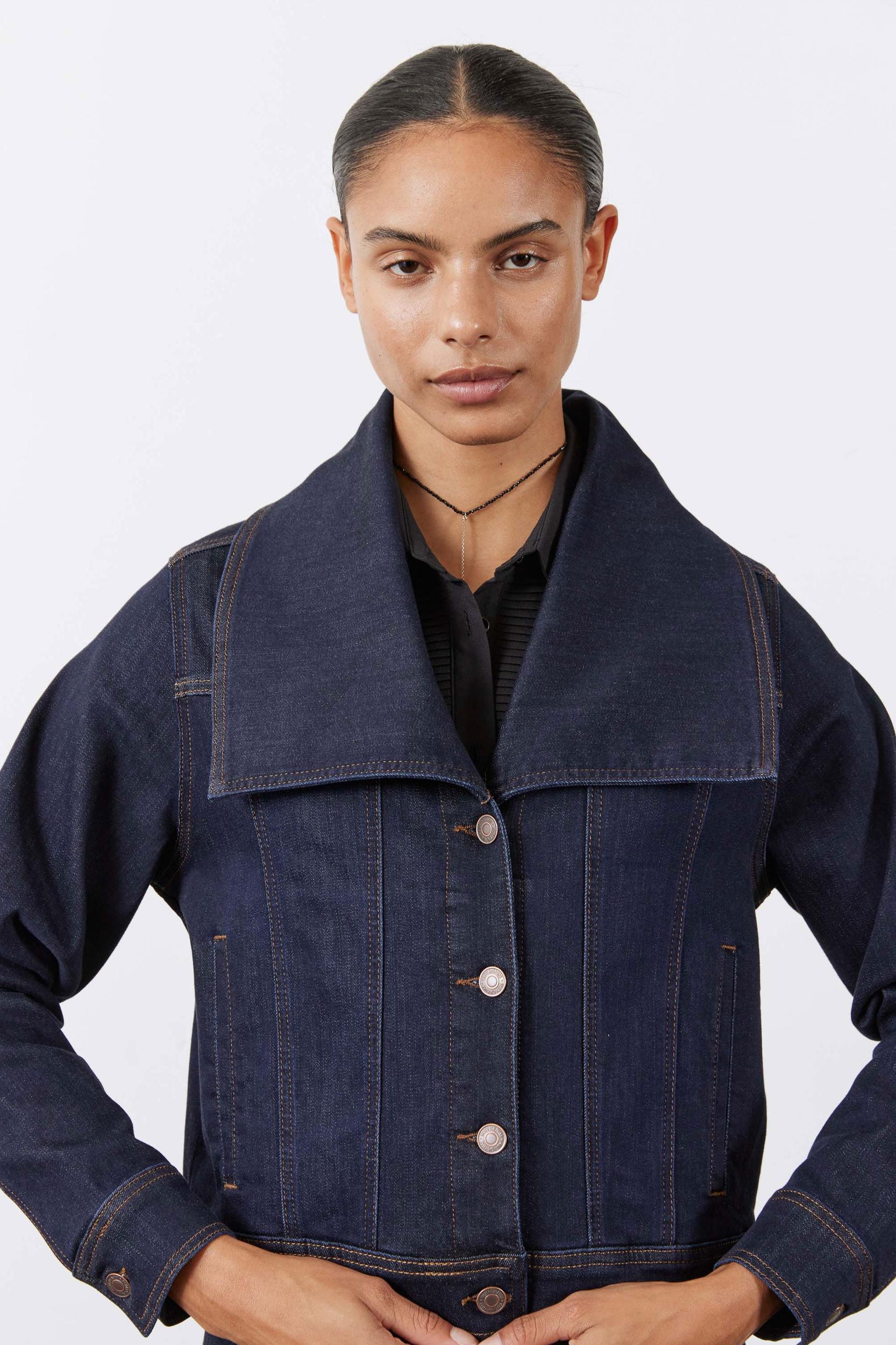 Full of Drama Denim Jacket Product Image