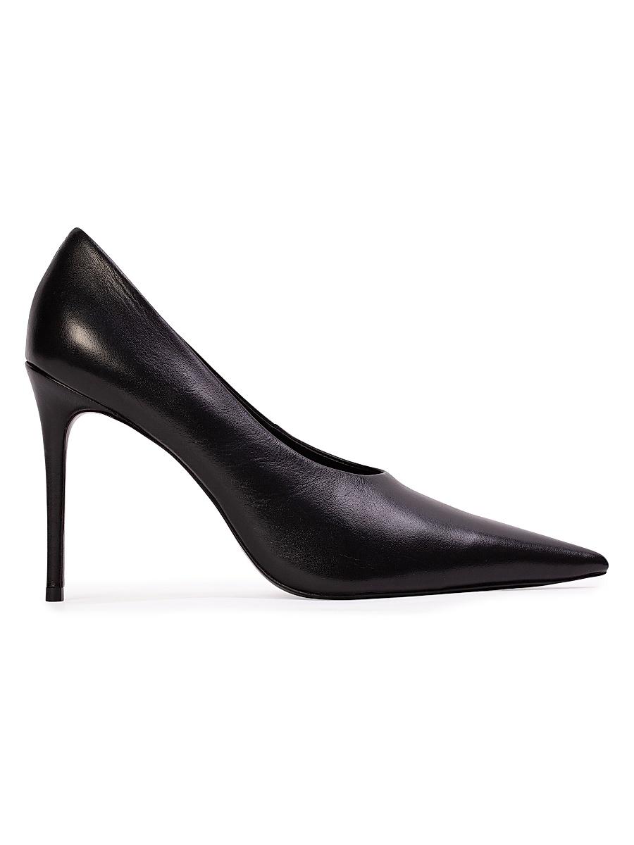 Womens Jona 100MM Leather Pumps Product Image