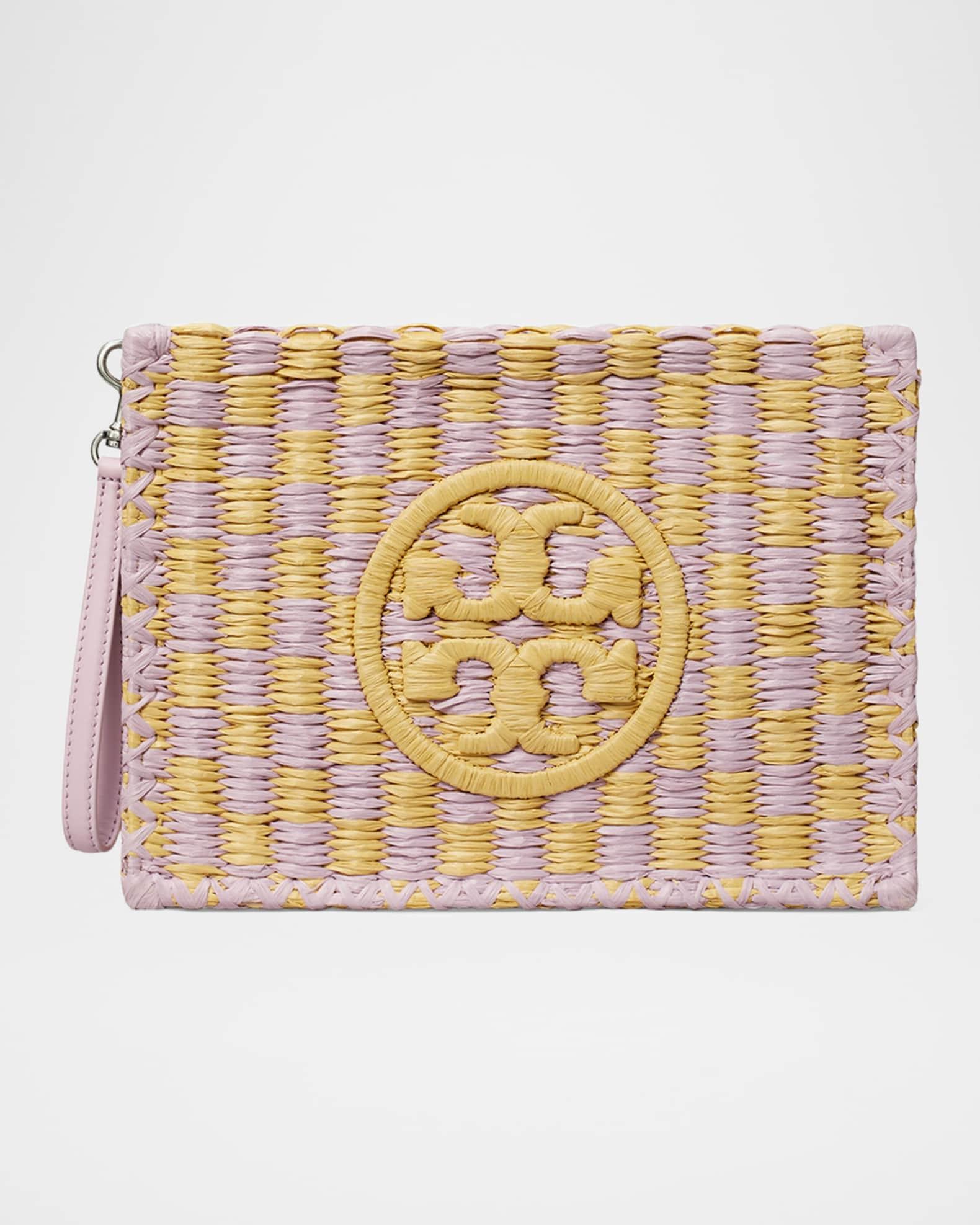 Ella Straw Pouch Wristlet  Product Image