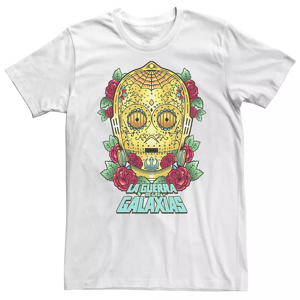 Men's Star Wars La Guerra De Las Galaxias Portrait Tee,  Product Image