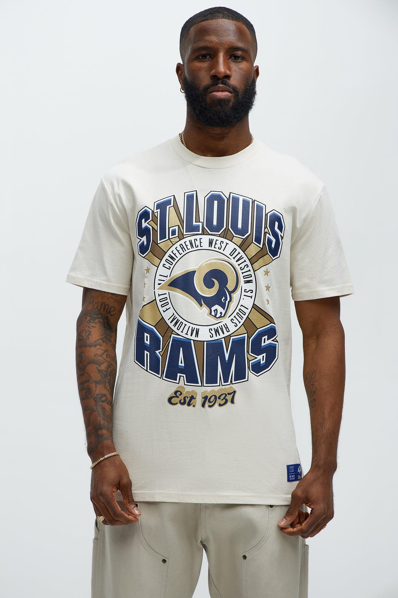 Rams Upfront Short Sleeve Tee - White Product Image