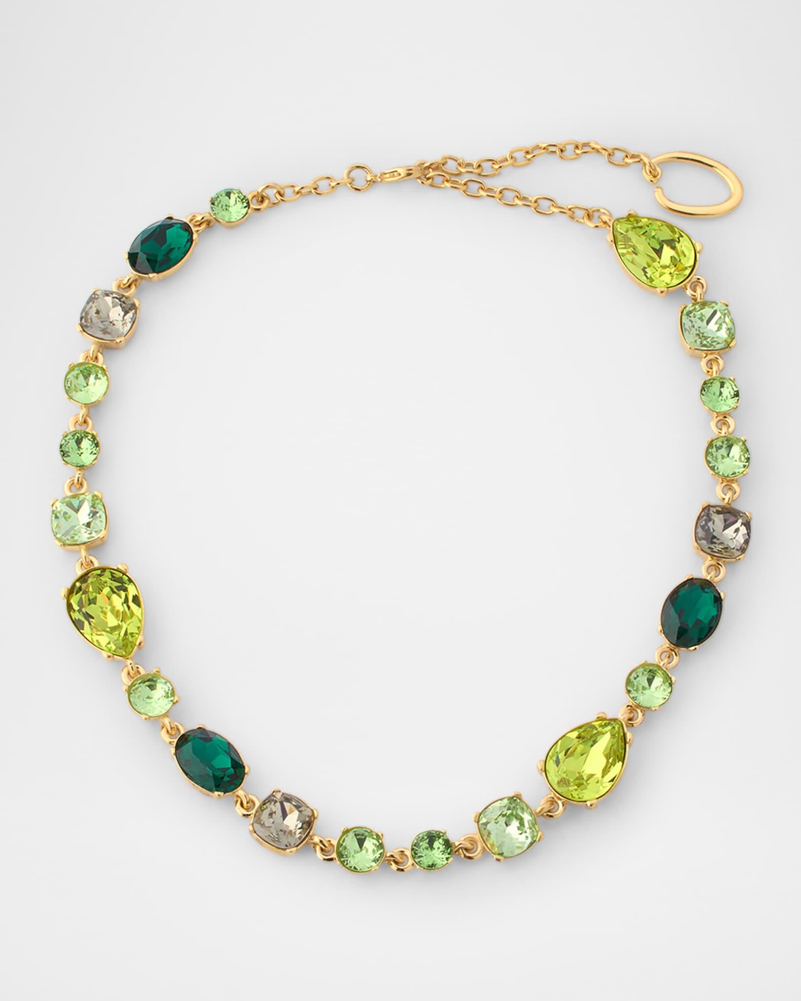 Multi Crystal Necklace Product Image